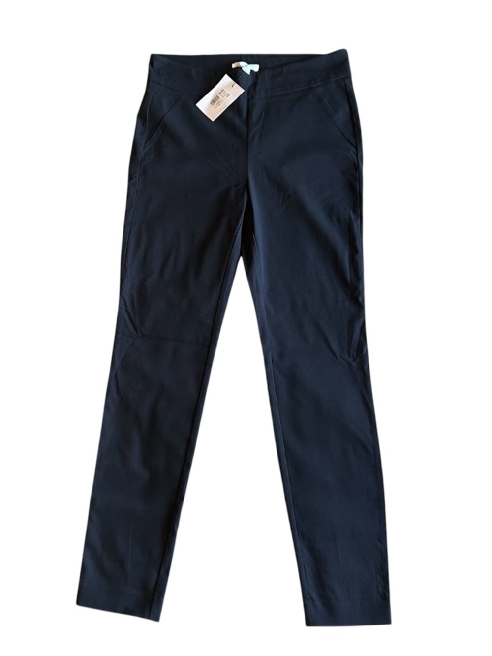 Camber & Grace Navy Slim Fit Ankle Pants Women’s M NWT Stretch Work Trousers
